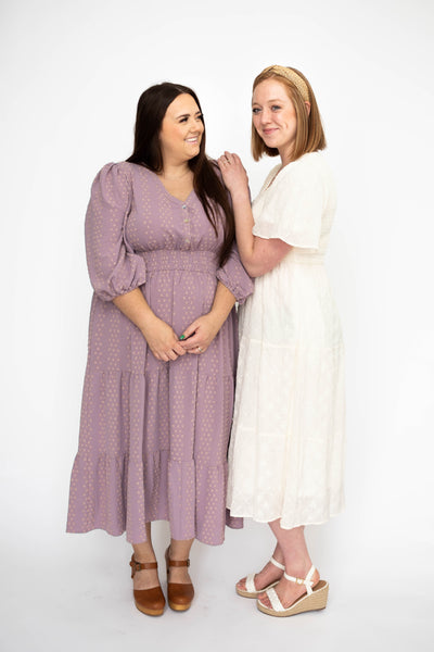 Charmaine Cream Dress