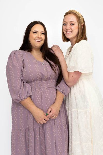 Charmaine Cream Dress