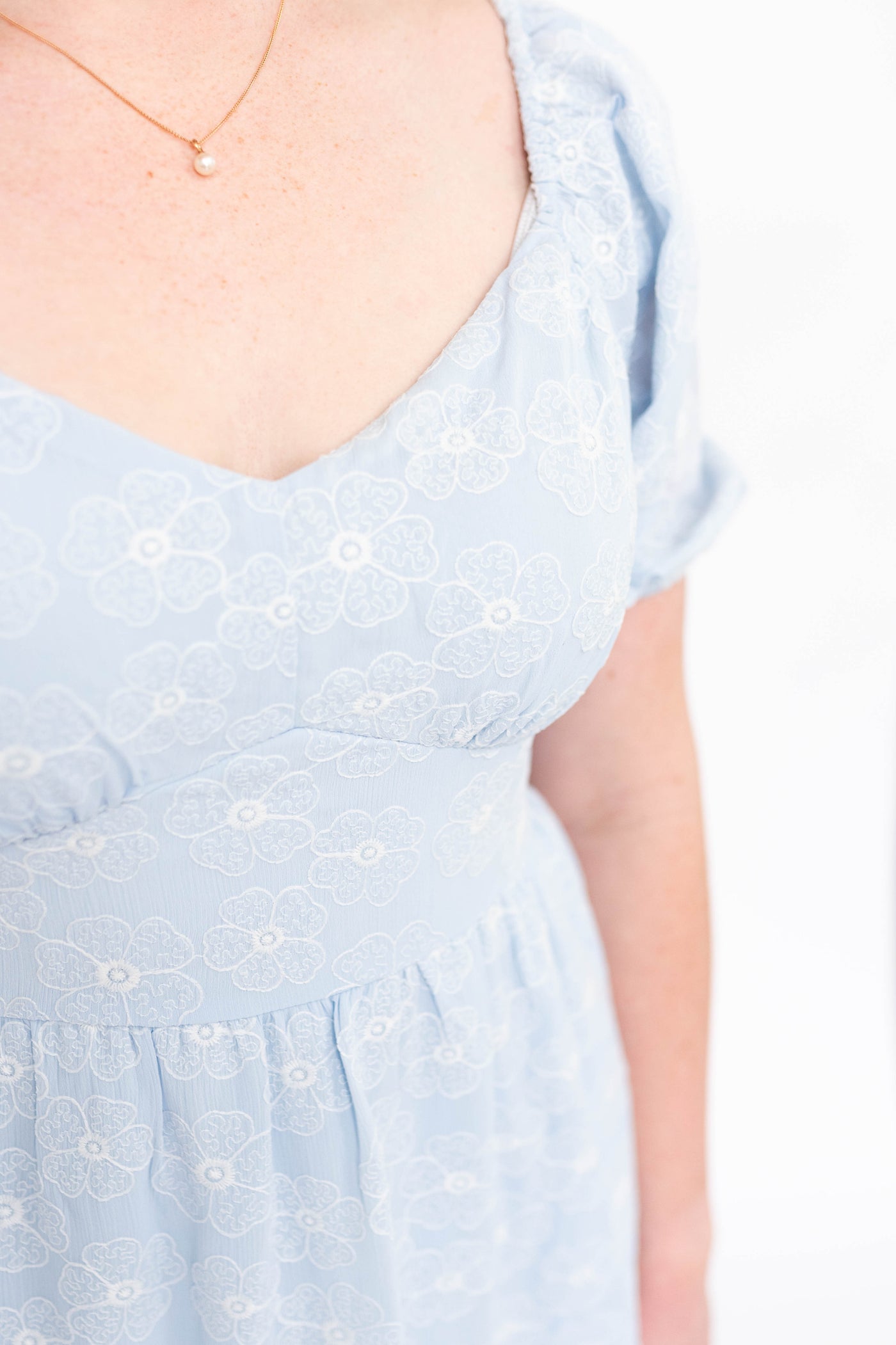 Light blue dress