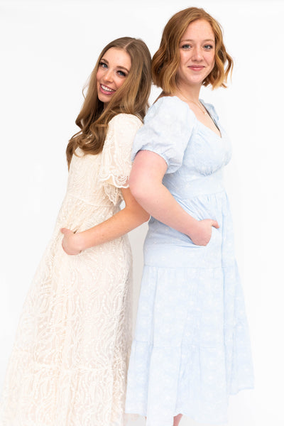 Clara Light Blue Dress