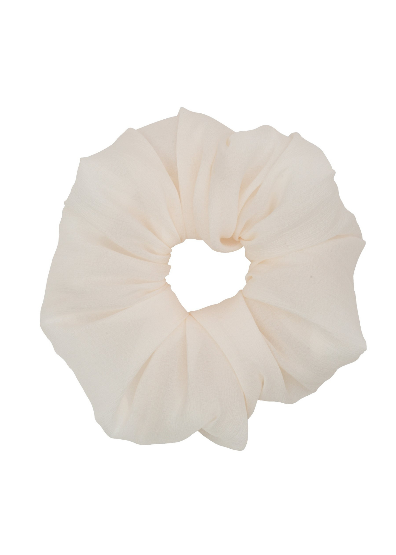 Cream Dinner Scrunchie