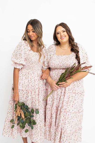 Kamari Pink Floral Dress