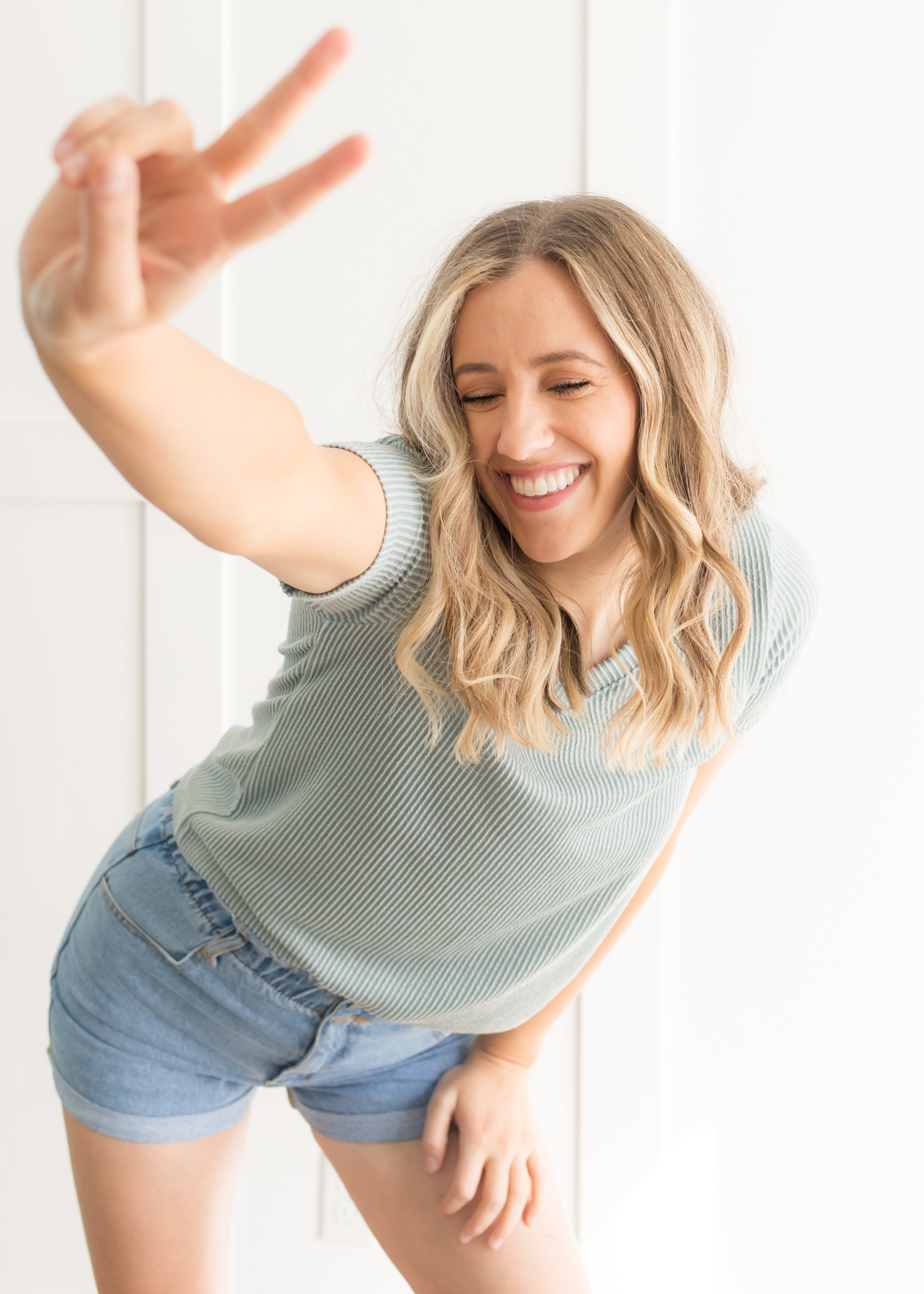 Dakota Blue Denim Shorts