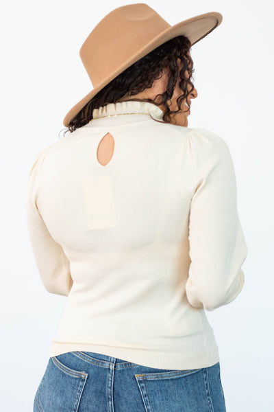 Eleni Ivory Sweater