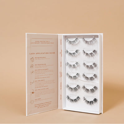 The Collection 6 Pair Eyelash Set