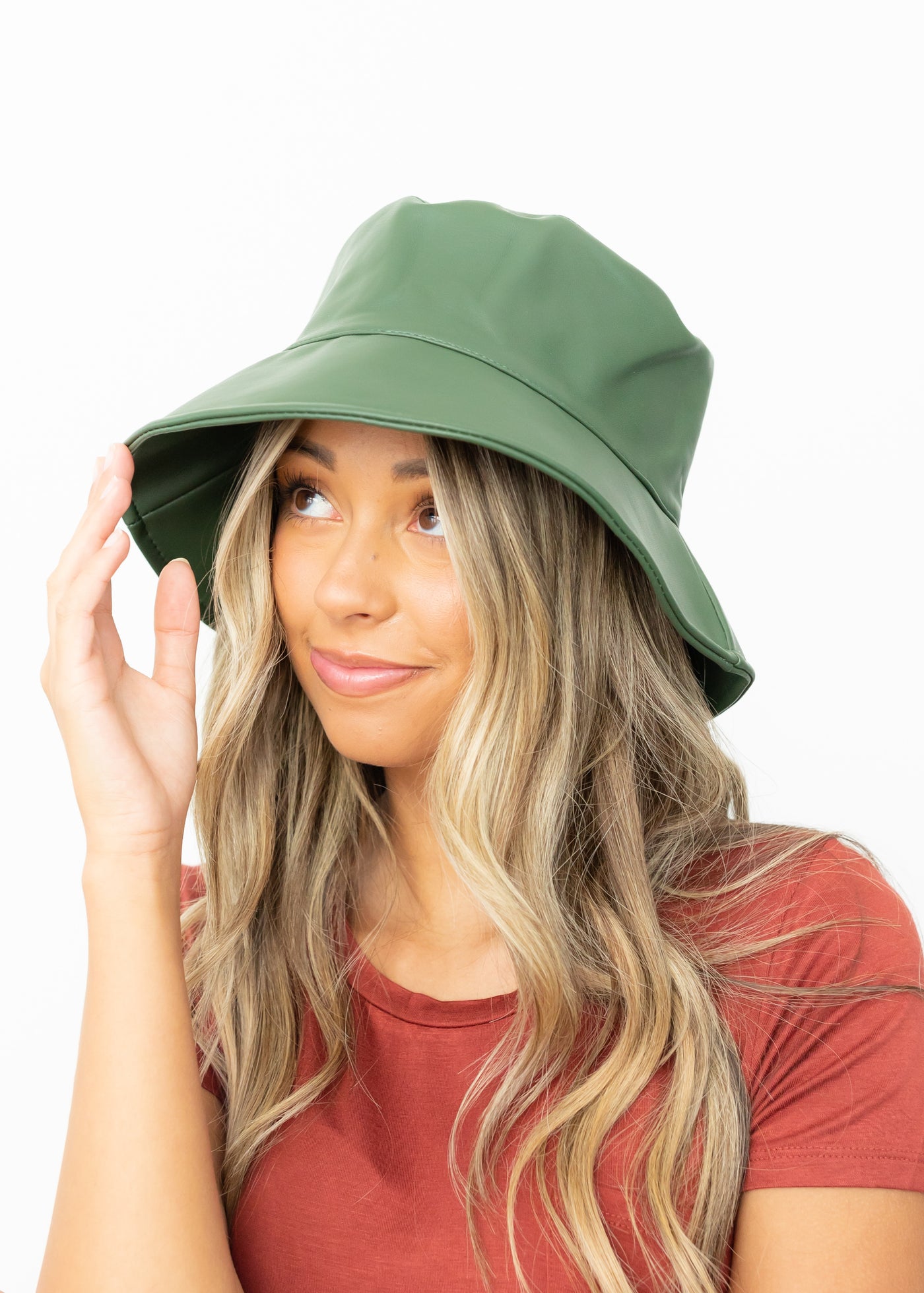 Fiona Olive Bucket Hat