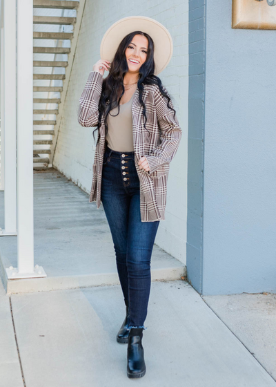 Ingrid Brown Blazer