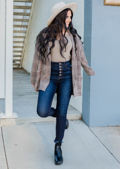 Ingrid Brown Blazer