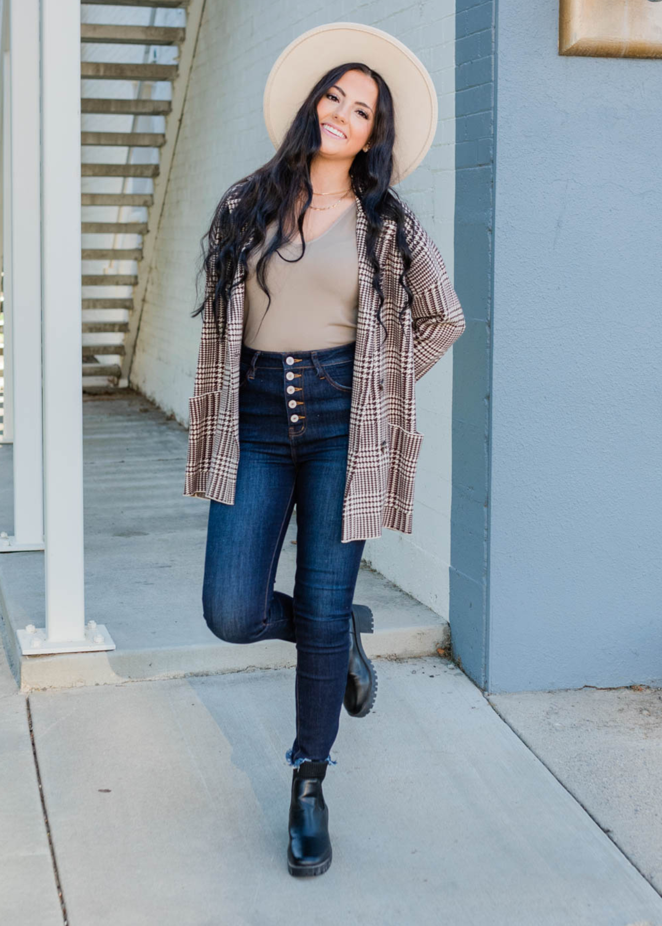 Ingrid Brown Blazer