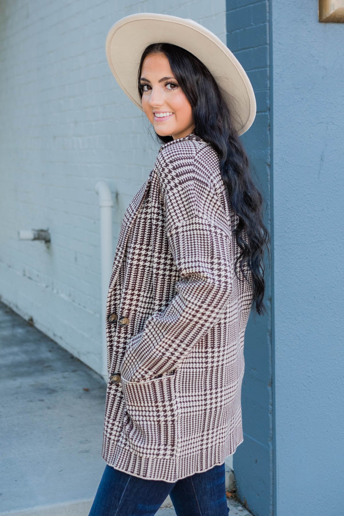 Ingrid Brown Blazer