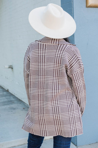Ingrid Brown Blazer