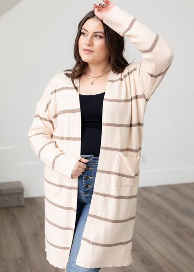 Jayde Oatmeal Cardigan