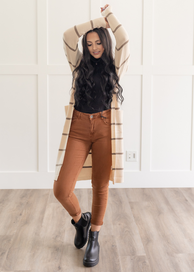 Jayde Oatmeal Cardigan