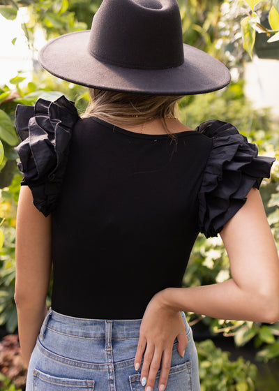 Black bodysuit