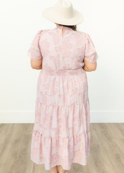 Joni Floral Mauve Dress Exclusive