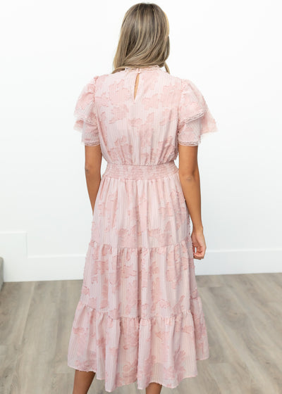 Joni Floral Mauve Dress Exclusive