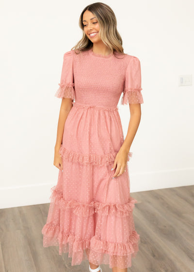 Kamala Dusty Blush Dress