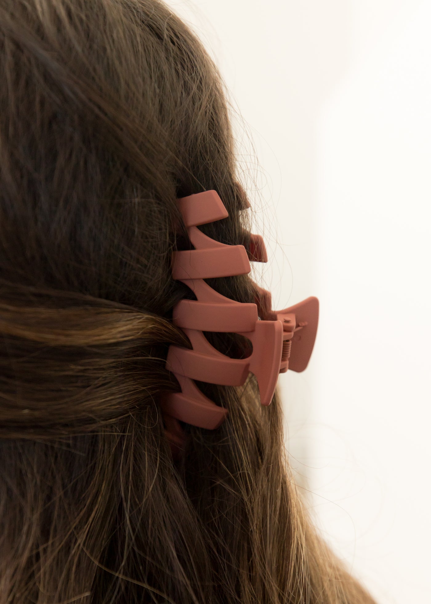 Katniss Coral Hair Claw