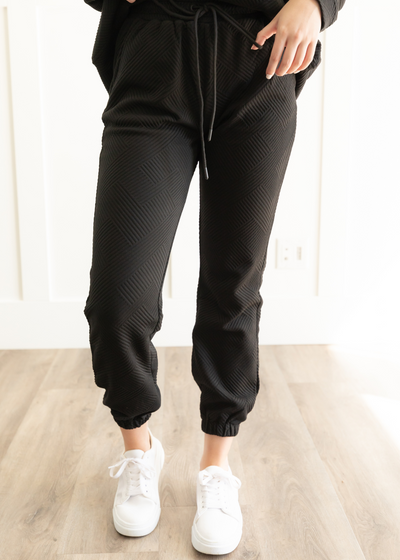Kinsley Black Joggers