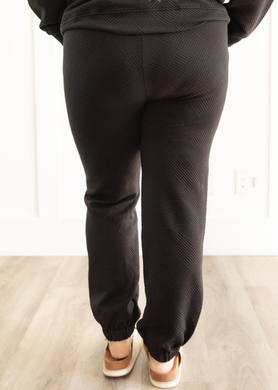 Kinsley Black Joggers