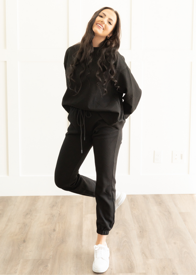 Kinsley Black Joggers