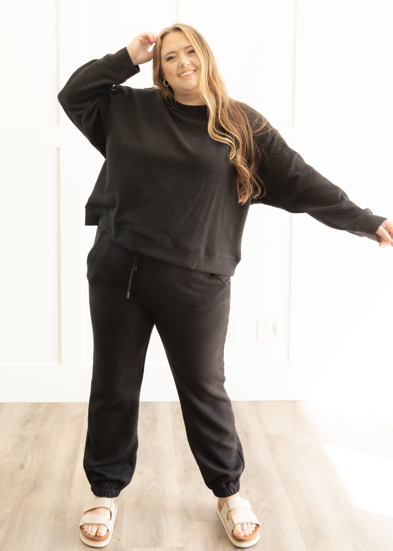 Kinsley Black Joggers