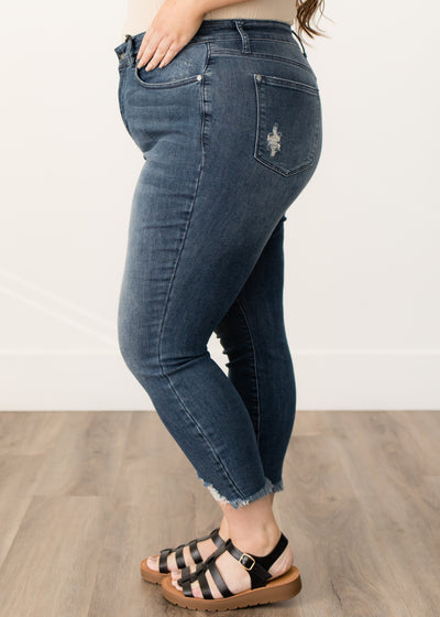 Lisa Medium Wash Jeans in Curvy