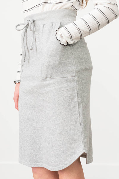 Livia Heather Grey Skirt