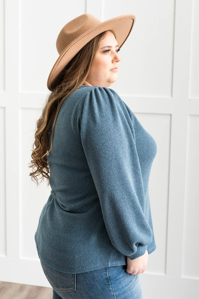 Liz Denim Top