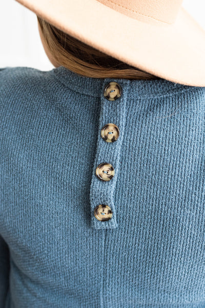 Liz Denim Top