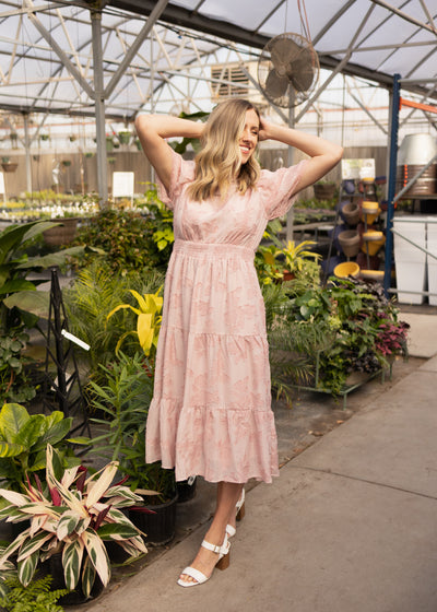 Dusty pink dress