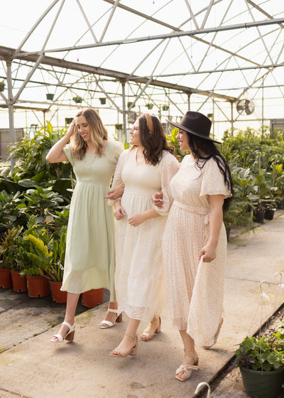 Maddison Cream Dress