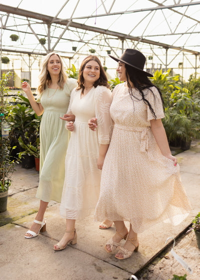 Maddison Cream Dress