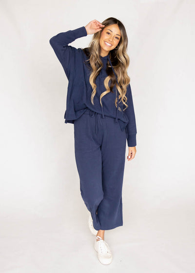Dark navy top 
