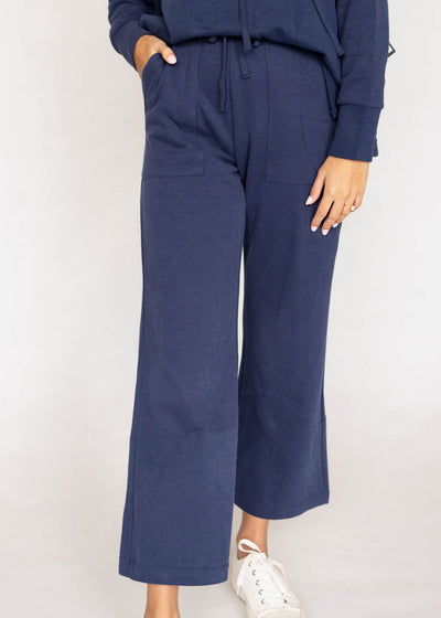 Dark navy pants with pockets