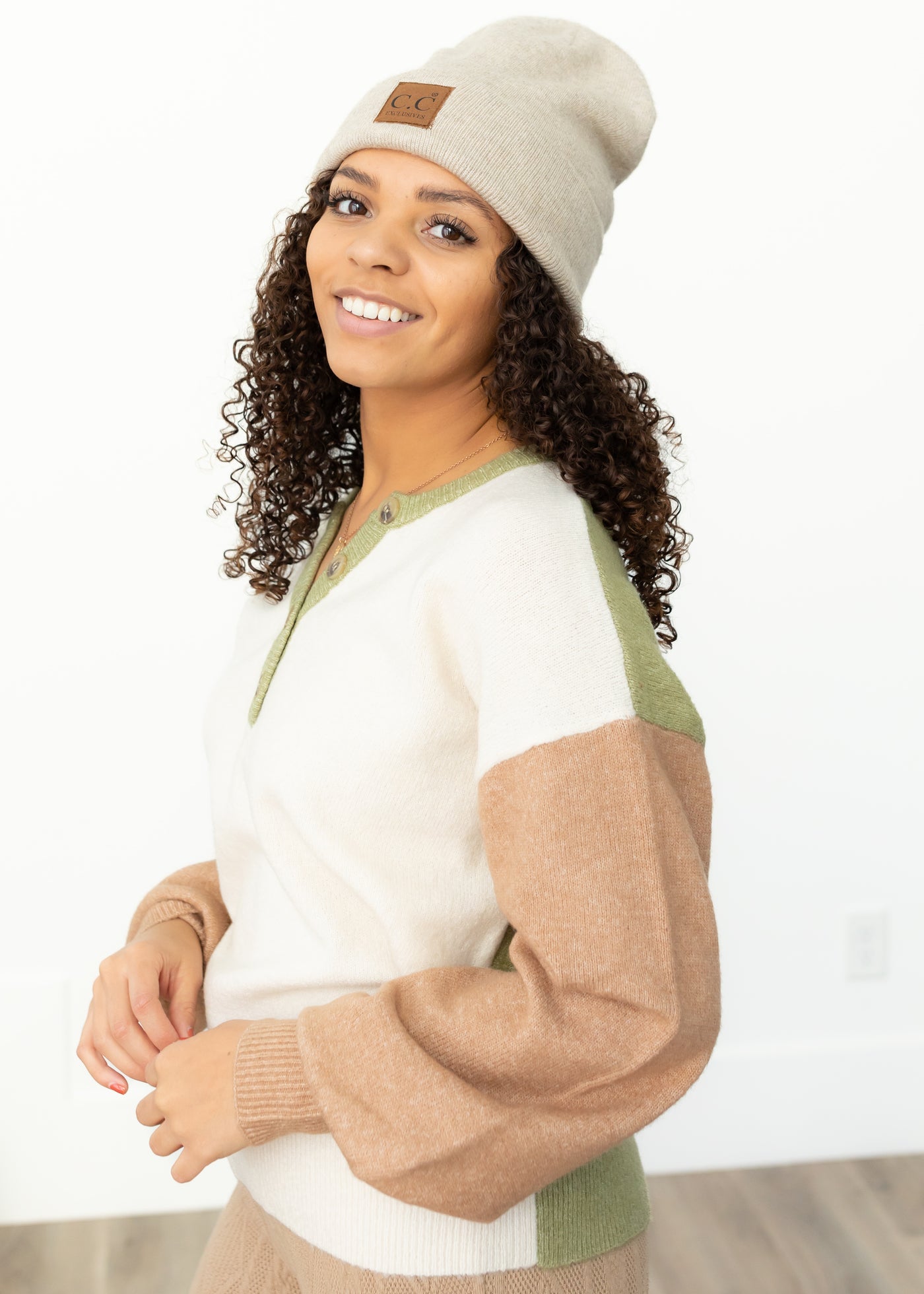Maylee Chestnut Sweater