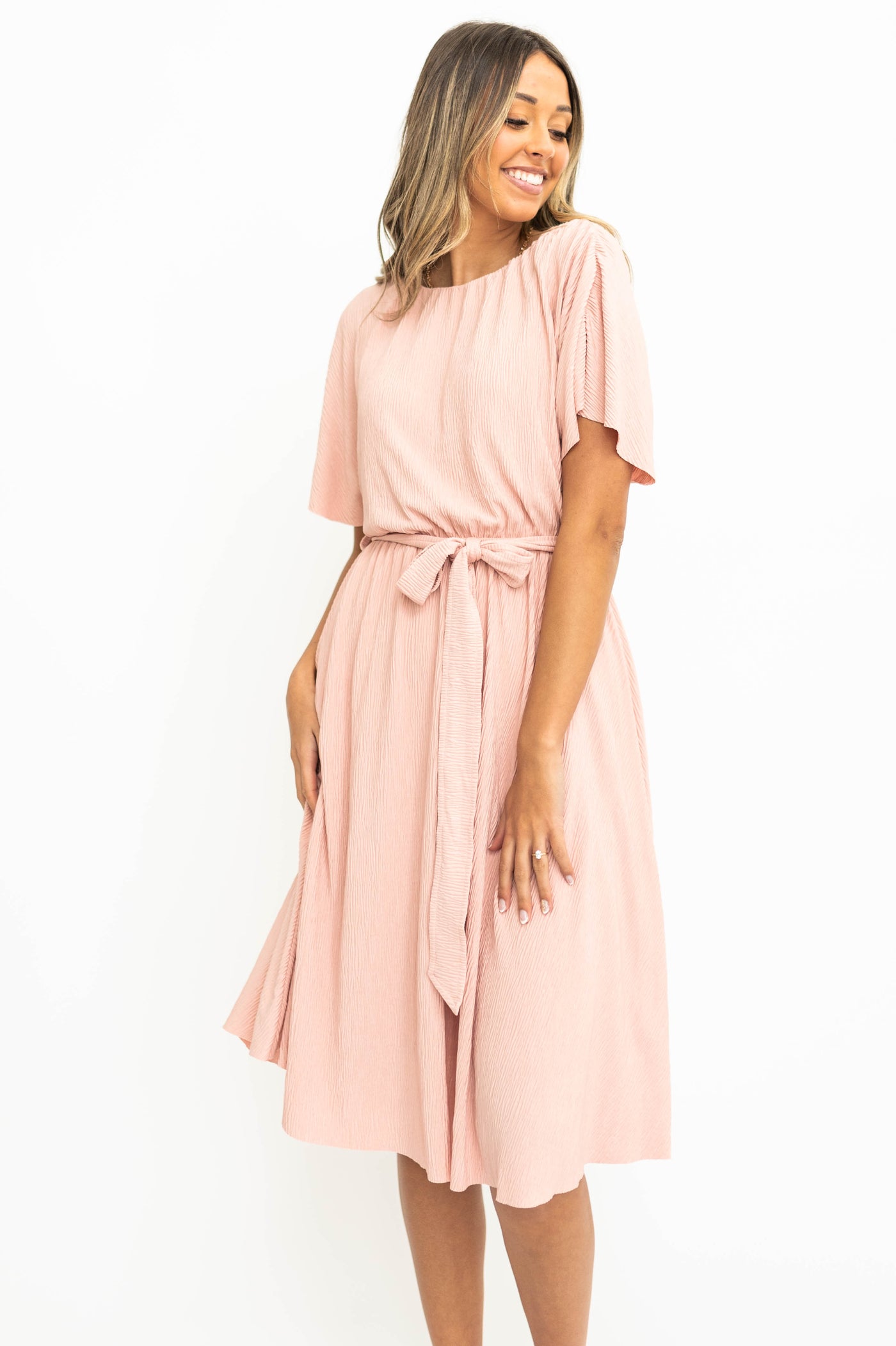Megan Pink Dress