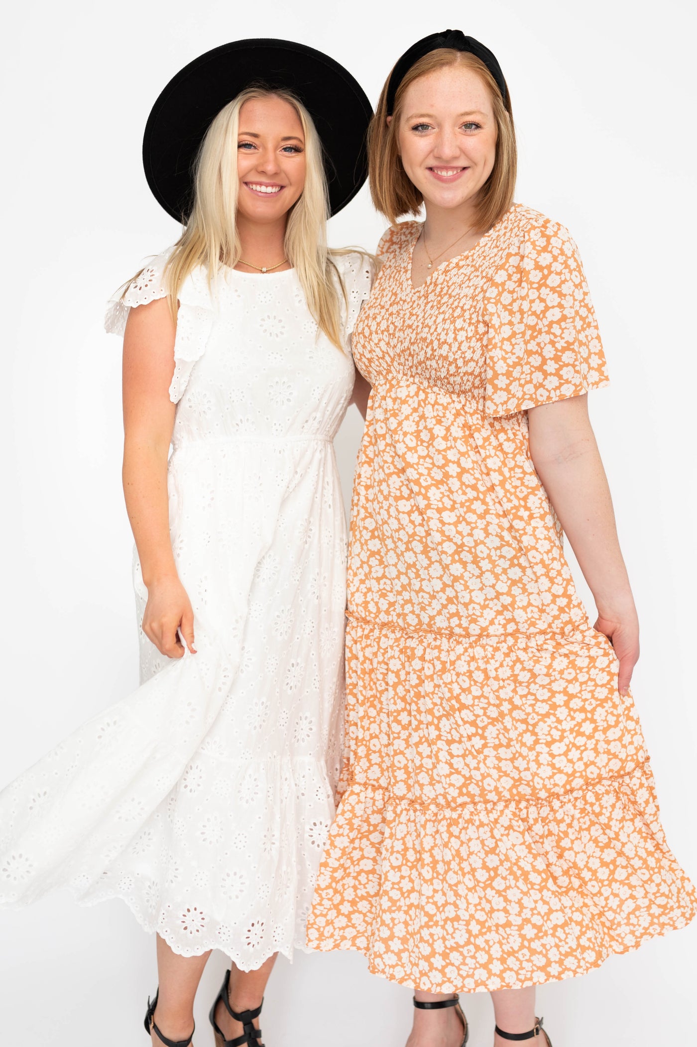 Mira Apricot Dress