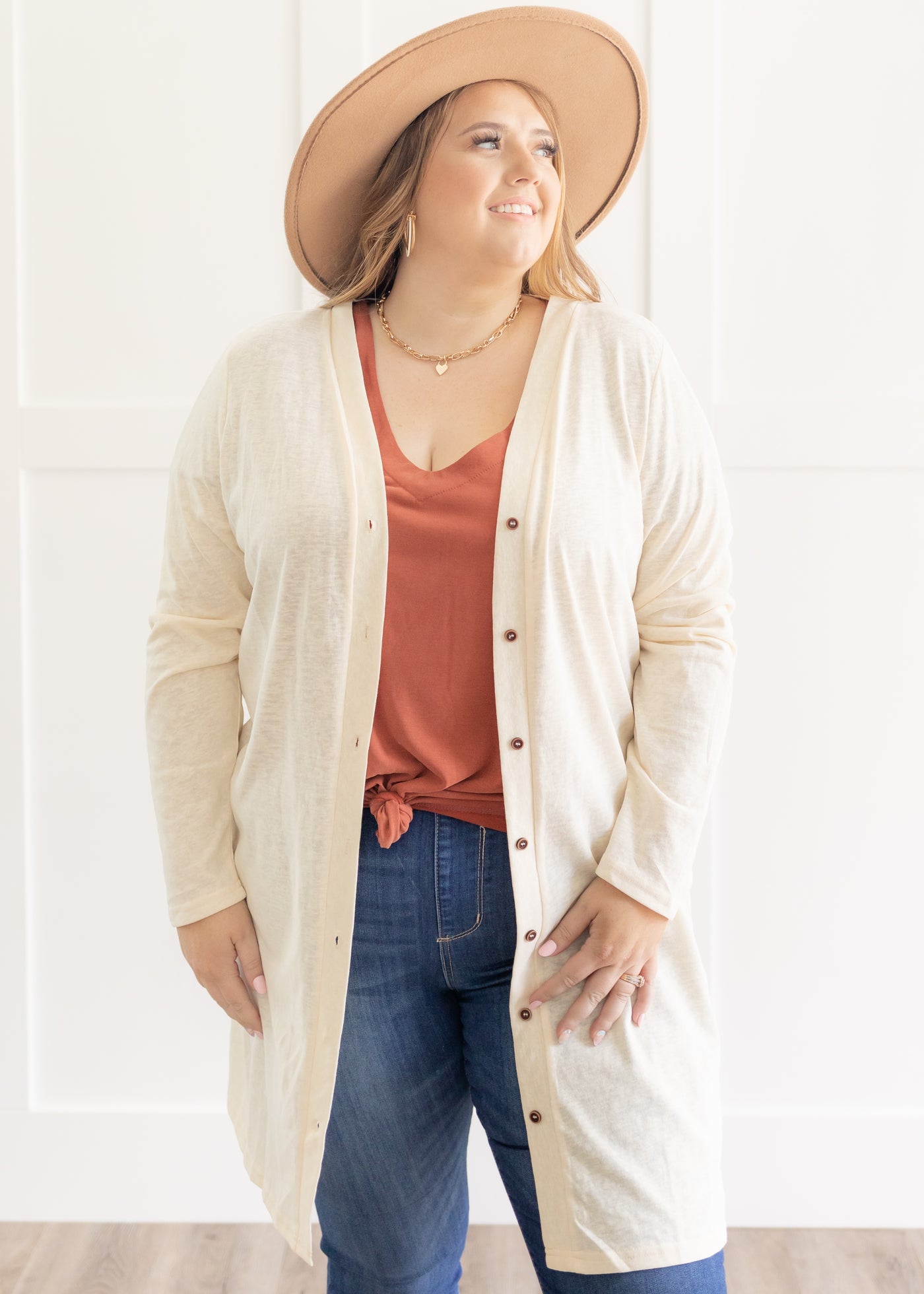 Nita Beige Cardigan