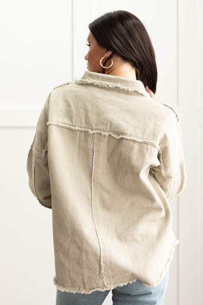 Vivi Sage Jean Jacket