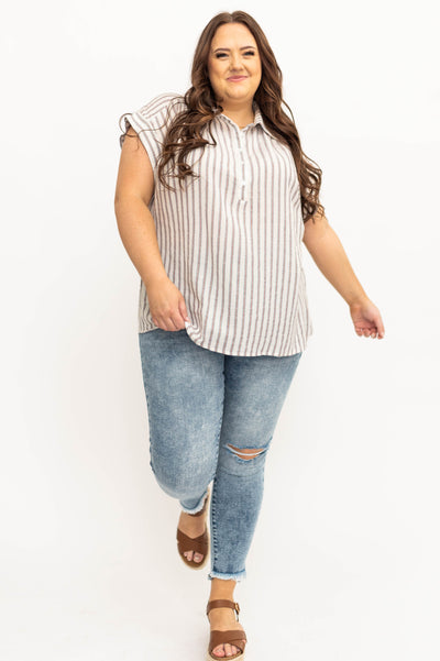 Plus size medium wash skinny jeans