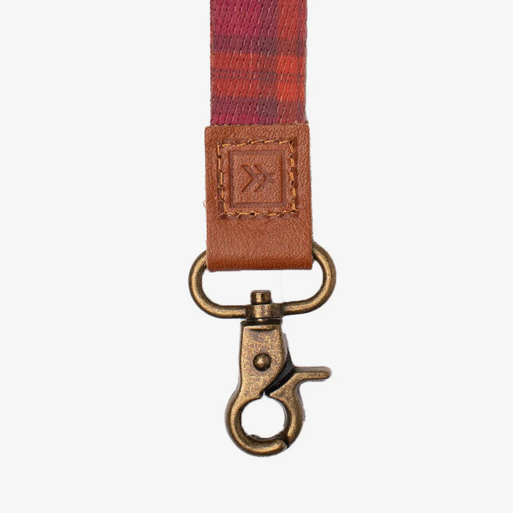 Thread Wallets Rosewood Neck Lanyard