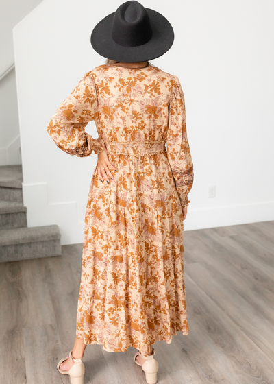 Verona Camel Dress