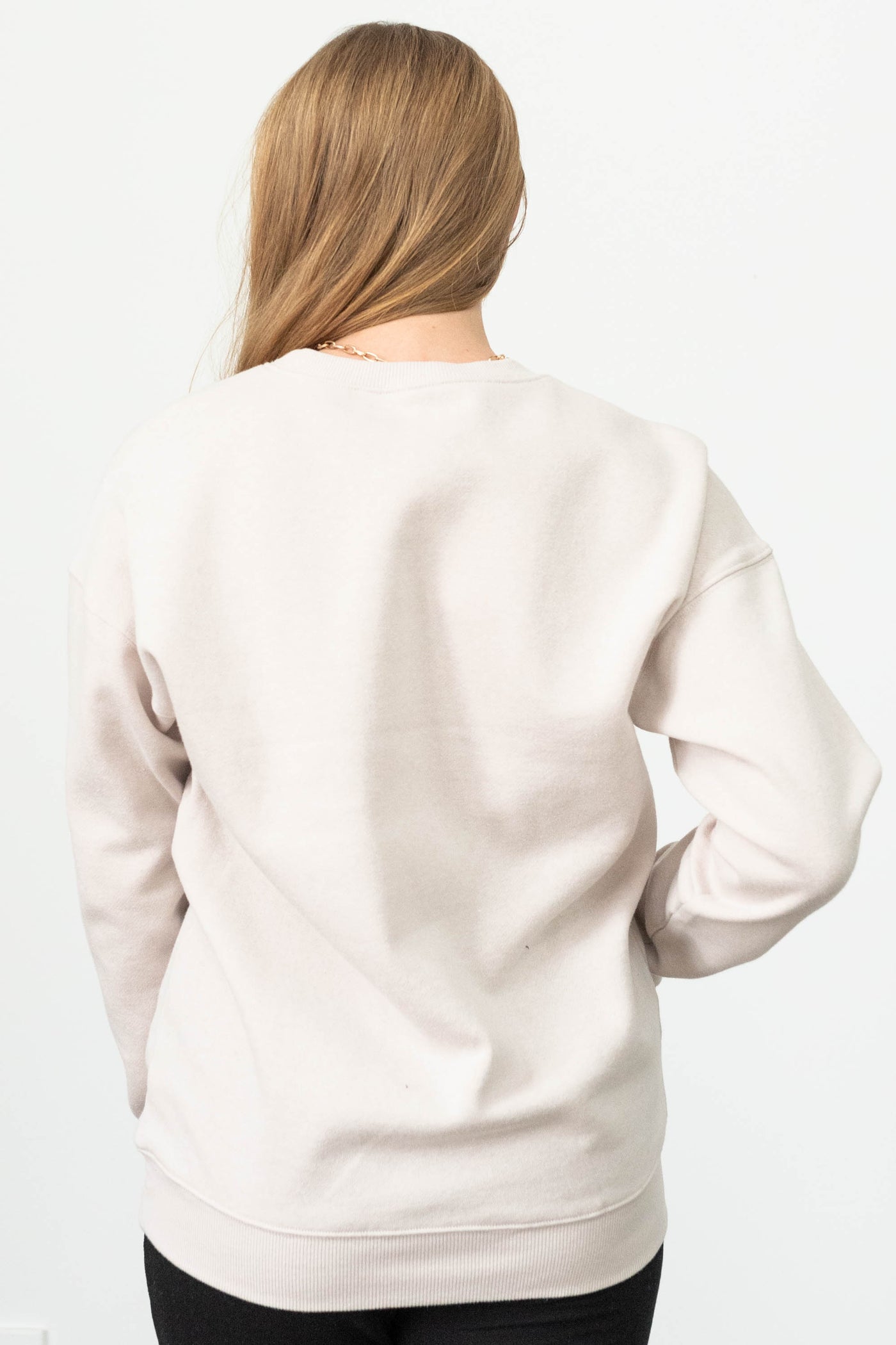 Yee Haw Beige Sweatshirt