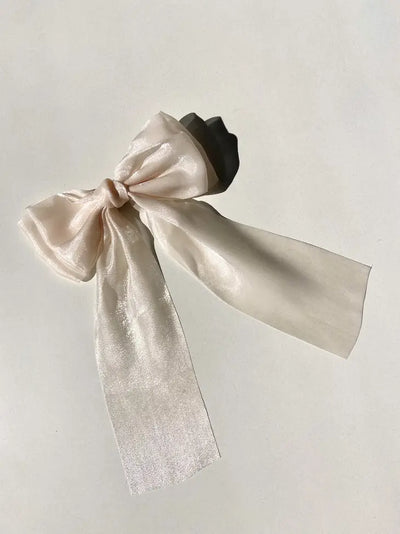 Eleanor Cream Hair Bow