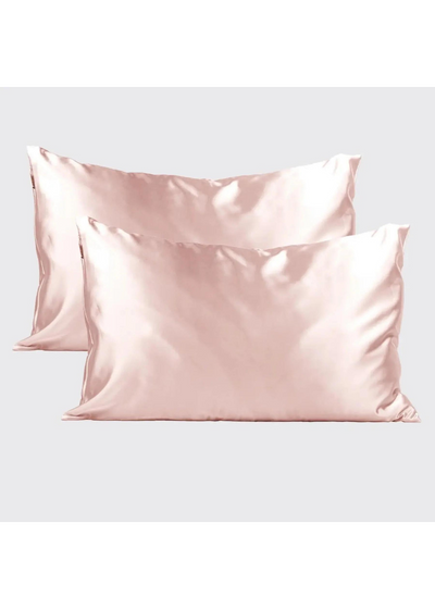 Haven Blush Satin Pillowcase Set
