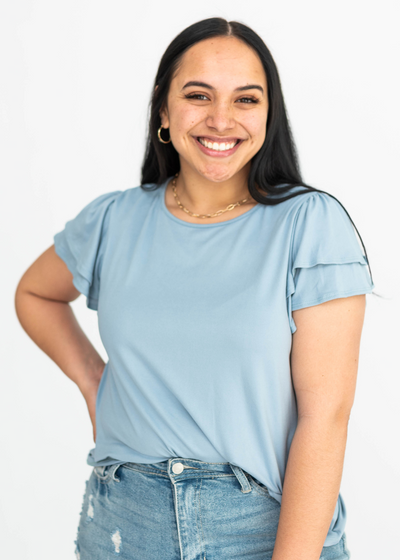 Blue top