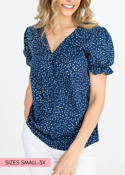 Navy top