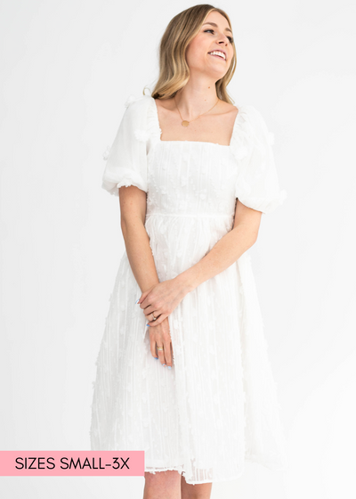 White dress