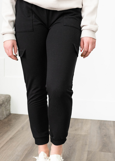 Mackie Black Joggers